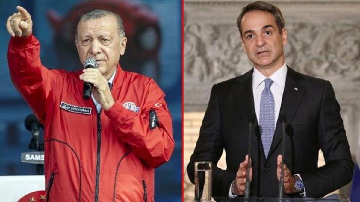 Cumhurbaşkanı Erdoğan'ın 'Ey Yunan, İzmir'i unutma! Bir gece ansızın gelebiliriz' sözlerine Miçotakis'ten ilk yanıt