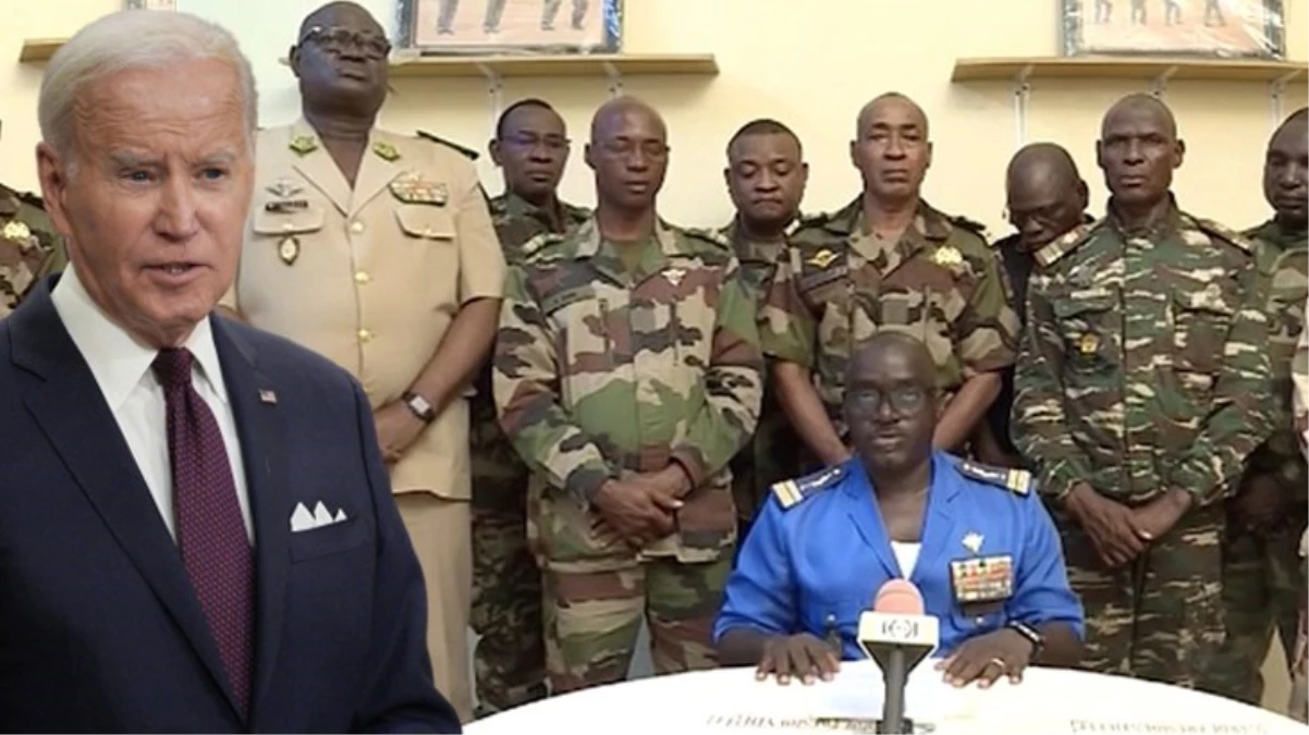 Savaşa sürüklenen Nijer'i ziyaret eden ABD'li yetkililer askeri cunta yetkilileriyle görüştü