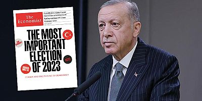 The Economist’ten ‘Erdoğan Gitmeli’ Çıkartmalı Kapak