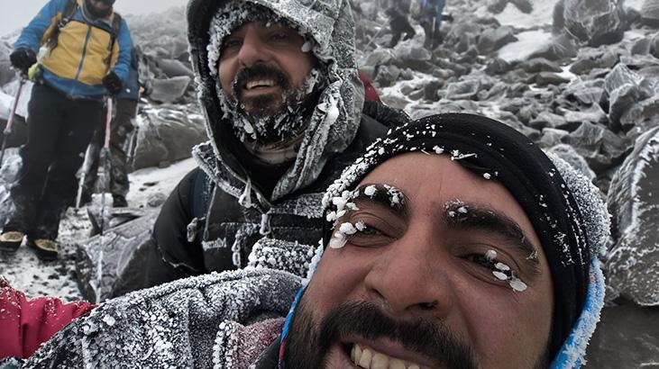 Ağrı Dağı'nda Temmuz soğuğu: Eksi 35 derece