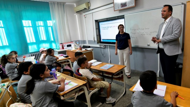 Başkan Eşki’den miniklere sürpriz ziyaret