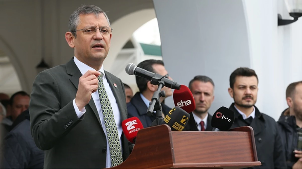 CHP lideri Özgür Özel'den Cumhurbaşkanı Erdoğan'ın 
