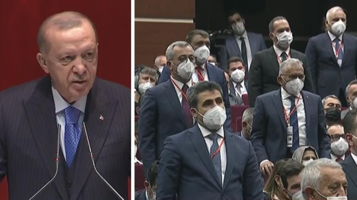 Cumhurbaşkanı Erdoğan belediye başkanlarını ayağa kaldırıp talimat verdi