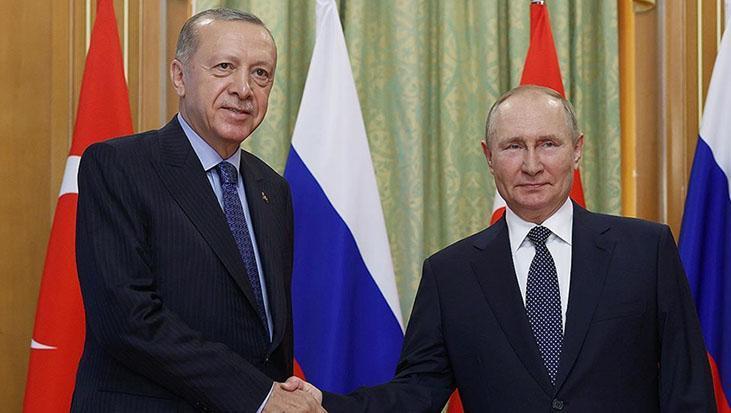 Cumhurbaşkanı Erdoğan ile Putin arasında Ukrayna görüşmesi