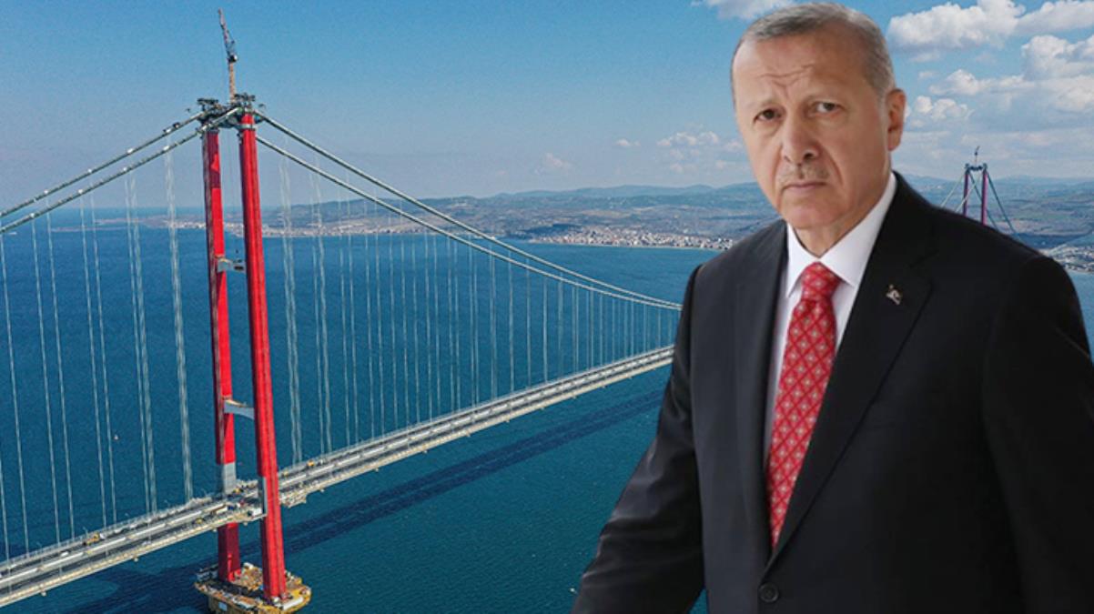 Cumhurbaşkanı Erdoğan'dan duygusal Çanakkale Köprüsü paylaşımı: Zaferimizin nişanesi