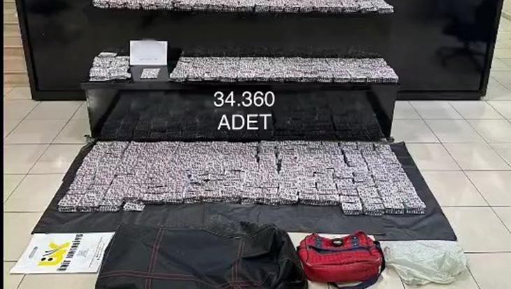 Diyarbakır’da 34 bin uyuşturucu hap ile 2 kilo kokain ele geçirildi