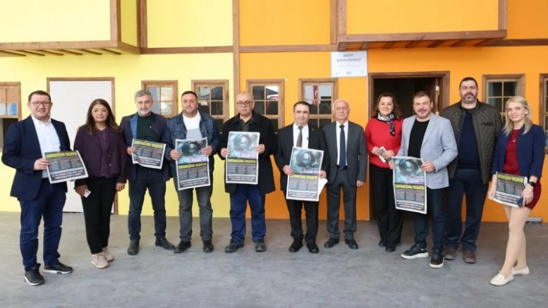 EMD İzmir Şubesi’nin öncülüğünde kurulan Hatay Basın Merkezi açıldı