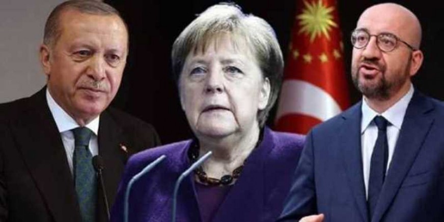 Erdoğan, Merkel ve Michel ile görüştü, üçlü zirveden çarpıcı karar
