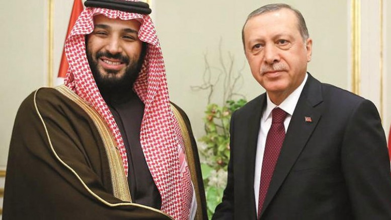 Erdoğan, Veliaht Prens Muhammed bin Selman ile görüştü