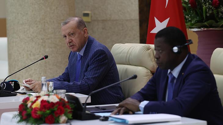 Erdoğan'dan Togo'da net mesajlar: Adımlar atabiliriz!