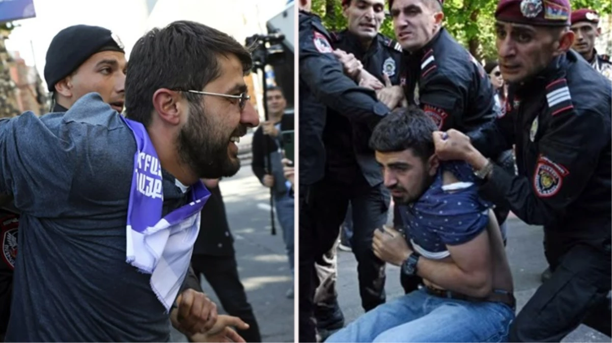 Ermenistan'da 4 köyün Azerbaycan'a iadesine karşı protesto: 226 gözaltı