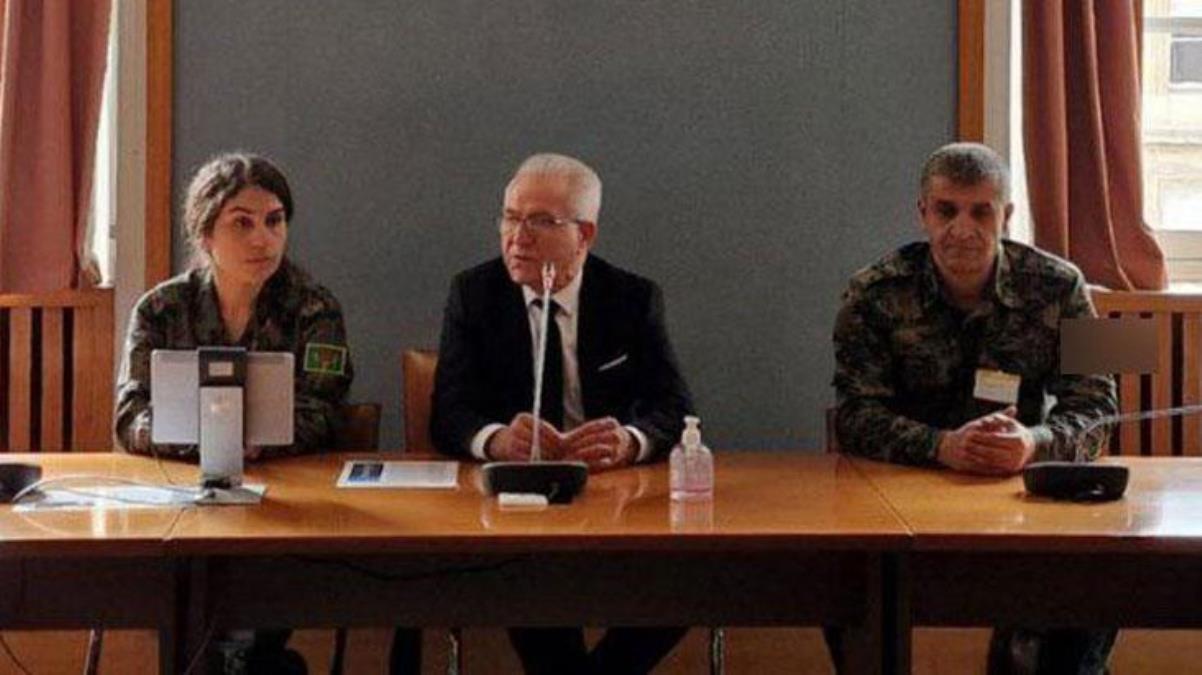 Fransız vekillerden skandal görüşme! Terör örgütü PKK/YPG'nin elebaşlarını ağırladılar