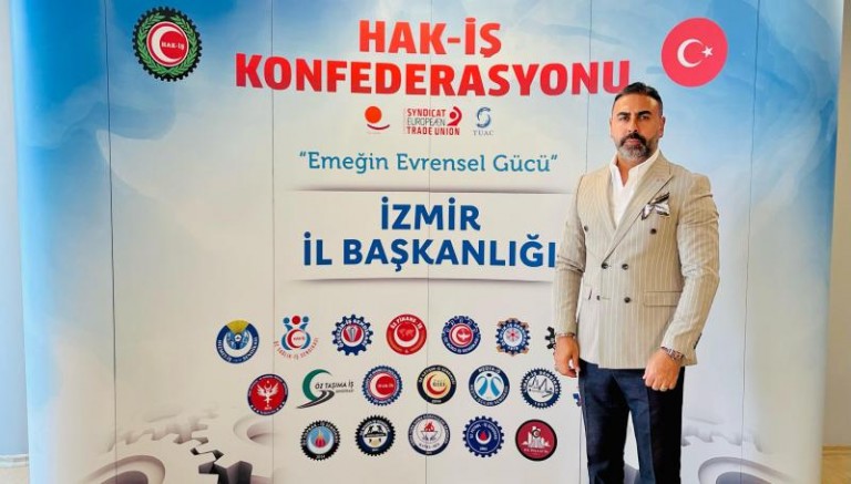        HAK-İŞ Konfederasyonu İzmir İl Başkanı Gültekin Şimşek: '15 Temmuz'u Unutmadık, Unutmayacağız, Unutturmayacağız'