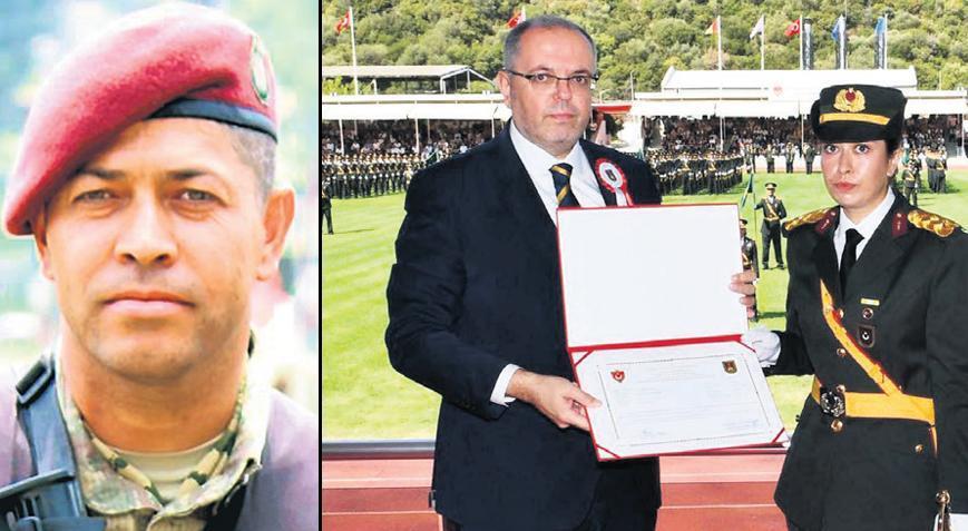 Halisdemir’in kızı teğmen oldu