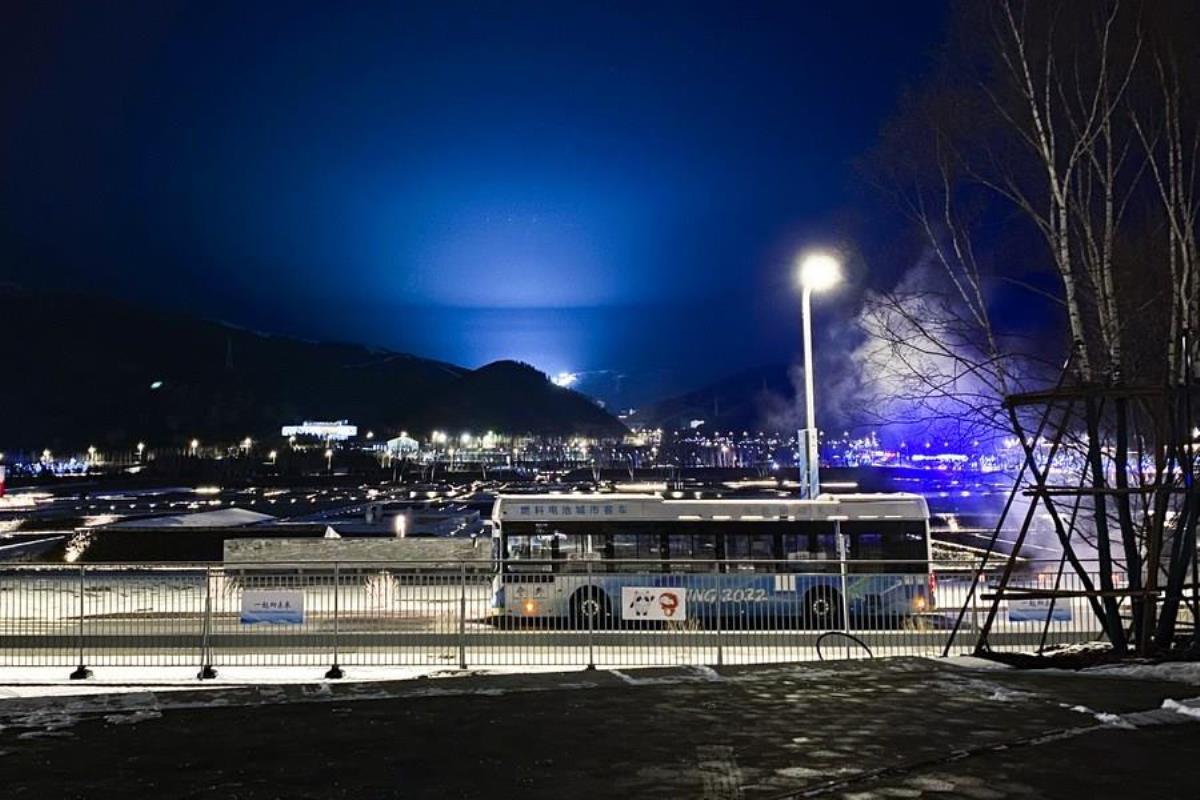 Hidrojenle Çalışan Otobüsler Artık Beijing Kış Olimpiyatları'na Ev Sahipliği Yapan Şehrin Yollarında