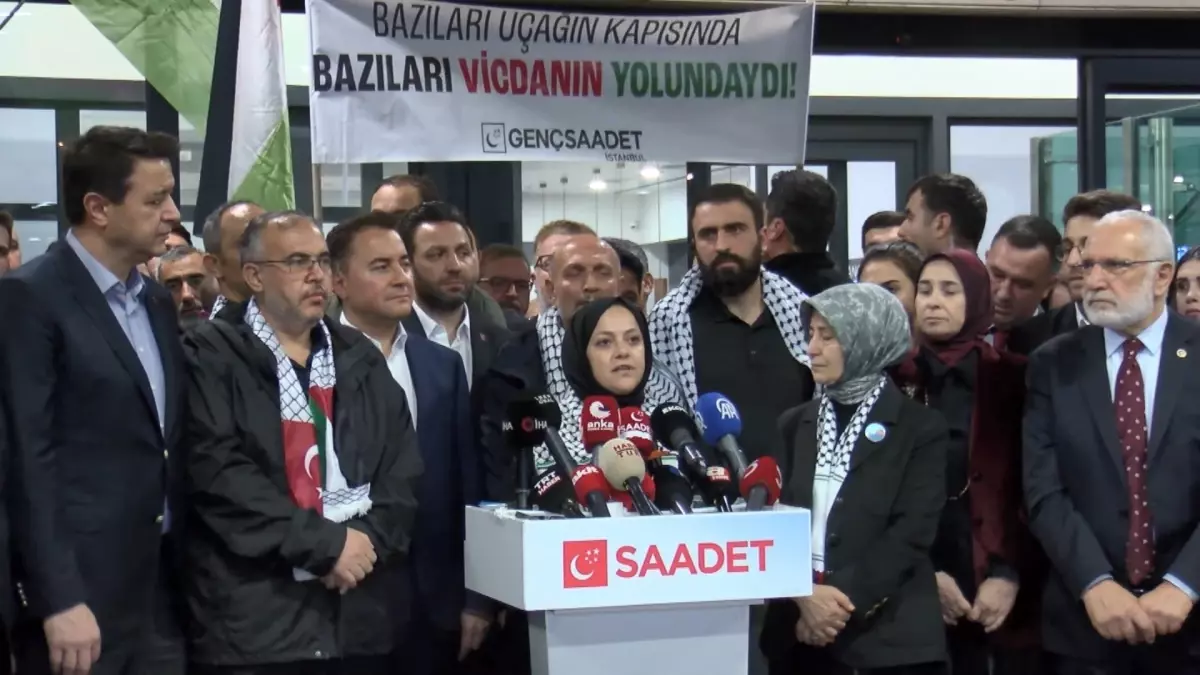 İsrail Tarafından Alıkonulan Türk Milletvekilleri İstanbul'a Döndü