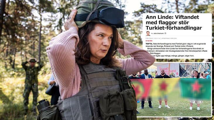 İsveçli milletvekillerinin PKK bayraklı görüntüsü kriz çıkardı!