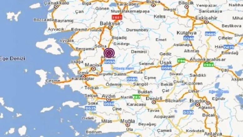 Manisa'da 4,8 Büyüklüğünde Deprem: İzmir Ve İstanbul'dan da Hissedildi