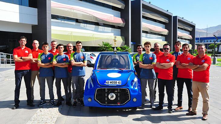 Manisa'da 9 Ayda Elektrikli Otomobil Yaptılar:Liselilerin Yaptığı Ödüllü Elektrikli Aracında Hedef Seri Üretime Geçmek