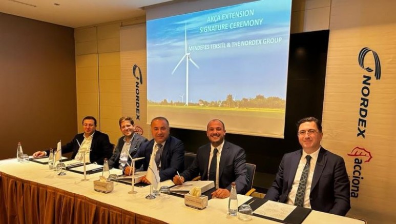 Menderes Tekstil, Akça RES’te kapasite artışı için türbin anlaşması imzaladı