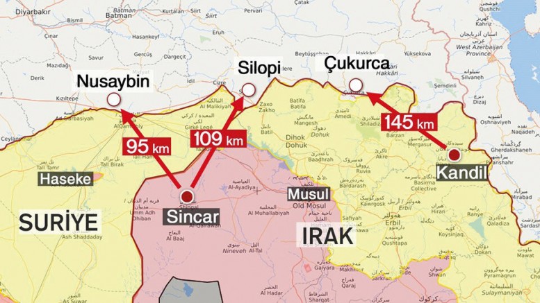 PKK, Suriye ve Irak'ı resmen bölüyor! Sincar'da ABD-İran-PKK İşbirliği