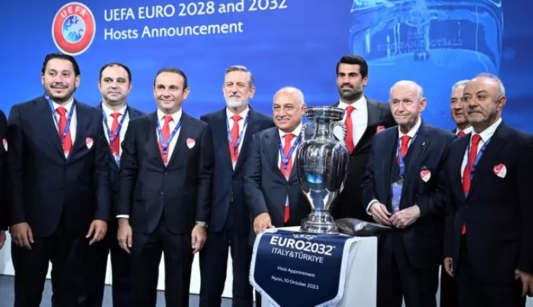Resmen açıklandı! EURO 2032'nin ev sahibi Türkiye ve İtalya