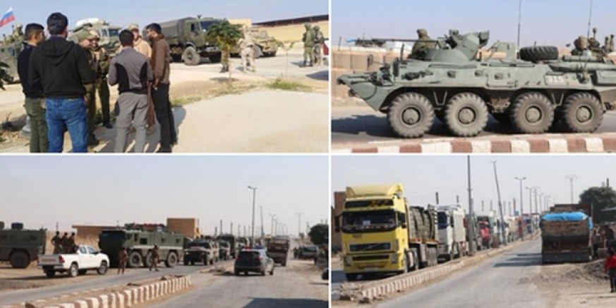 Rusya'dan skandal: Terör örgütü YPG'ye 40 tırlık askeri yardım!