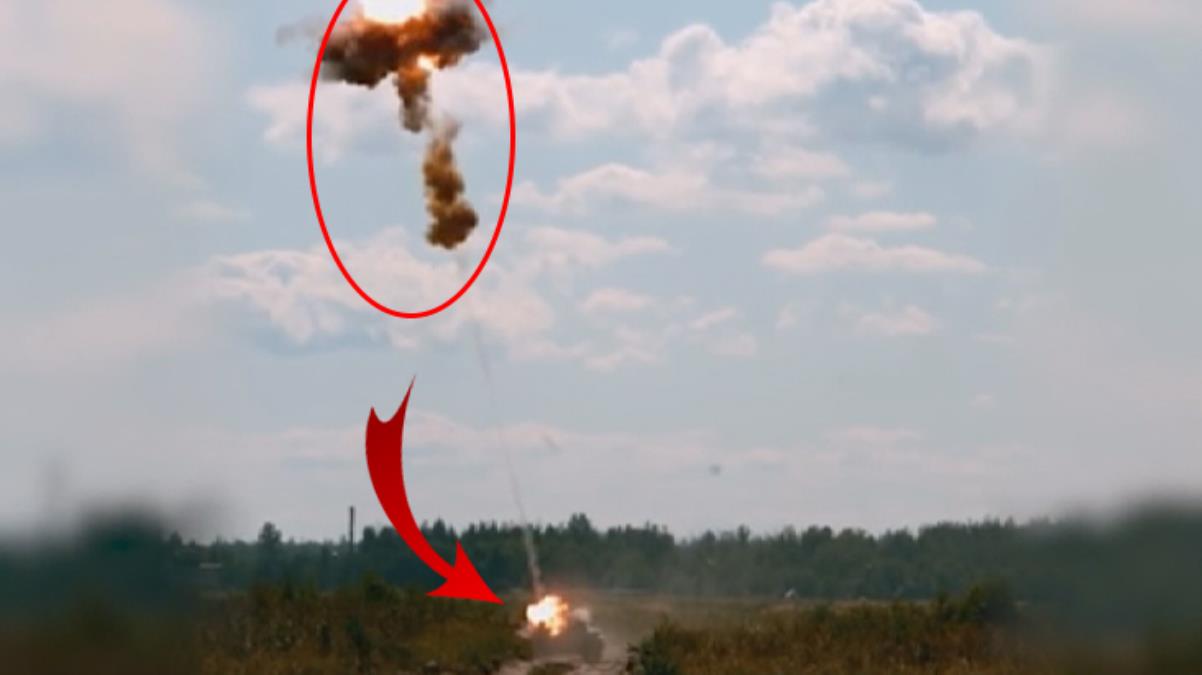 Rusya uçan mayınını ilk defa Ukrayna'da denedi! 30 metre yükseğe fırlayıp tanklara patlayıcı atıyor