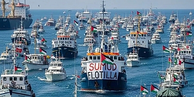 50'ye Yakın Ülkeden Bine Yakın Aktivistin Katıldığı Sumud Filosu  Gazze İçin Yola Çıktı