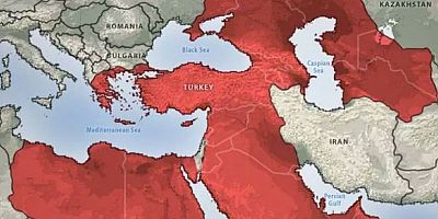ABD'li Gölge CIA Strator'dan 2050 Türkiye haritası gündeme bomba gibi düştü
