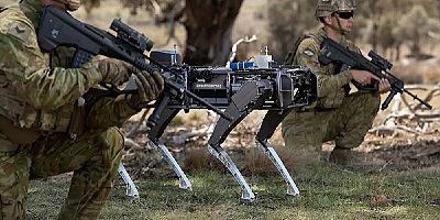 ABD ordusu Askeri Amaçlı Robot Köpekleri Test Etti