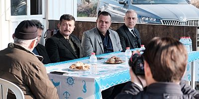 AK Partili Hamza Dağ ile Ahmet Aydın’dan Seferihisarlı balıkçılara müjde