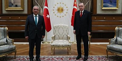 DSP Genel Başkanı Önder Aksakalın 30 Aralık 2020de Cumhurbaşkanı Erdoğan