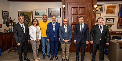 Başkan Soyer ve TMSF Başkanı Gülal İzmir için buluştu