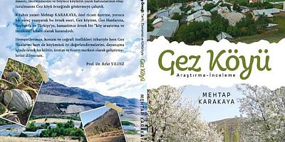 Bayburt Gez Köyü Kitaplaştı