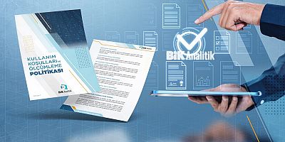 BİK Analitik Kullanım Koşulları ve Ölçümleme Politikası yayımlandı