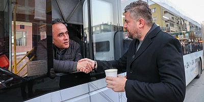 Bucalılar güne sıcak çorba ile başladı
