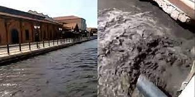 Büyükşehirin Körfeze akan pis su açıklamasına Başkan Sürekliden  sert tepki