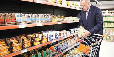 Erdoğan gıdadaki fahiş fiyata karşı devreye girdi