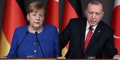 Erdoğan Merkel İle Doğu Akdeniz'i Görüştü