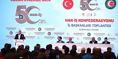 HAK-İŞ 50. Yılını Kutladı