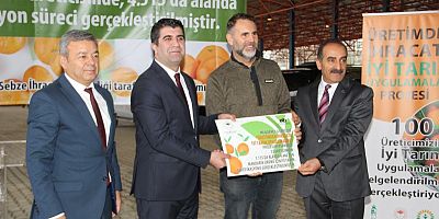 İzmir’de mandalina üreticileri İyi Tarım Uygulamaları ile üretim yapıyor