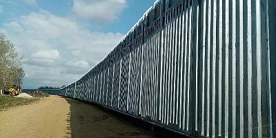 Yunanistan'dan Türkiye sınırına 40 kilometrelik çelik duvar