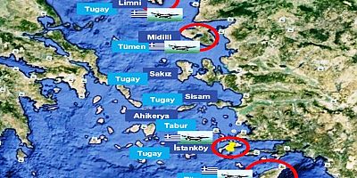 Yunanistanın Egede en çok silahlandırdığı 5 stratejik ada belli oldu