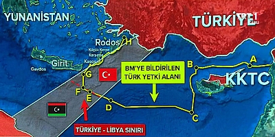 Yunanistan Panikledi Türkiye  Haritaları Yeniden Çiziyor