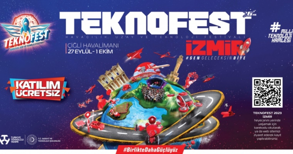 TEKNOFEST İzmir 27 Eylül'de Start Alıyor  