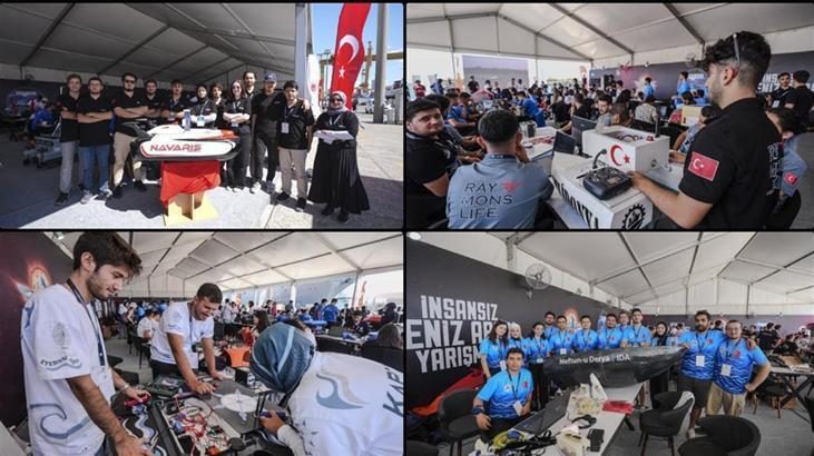 'TEKNOFEST Mavi Vatan' kapsamında düzenlenen yarışmalarda ödüller verildi