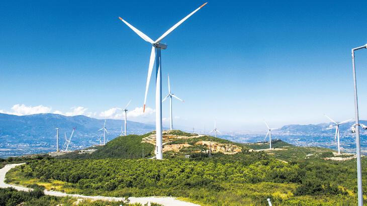 Yeşil enerjide rekor rüzgârı